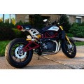 TOCE Performance Visor Tip Full 2 into 1 Low Mount Exhaust System for Indian FTR 1200 (Flat Track Racer) (2022+)